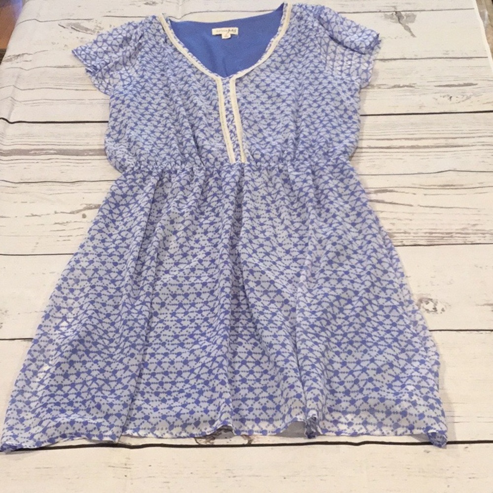 Maison Jules pastel colored midi dress. Size small.